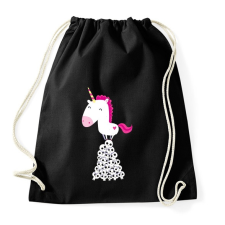 PRINTFASHION Pszichokornis - Sportzsák, Tornazsák - Fekete tornazsák