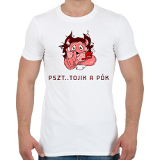 PRINTFASHION PSZT - Férfi póló - Fehér