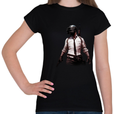 PRINTFASHION pubg #1 - Női póló - Fekete