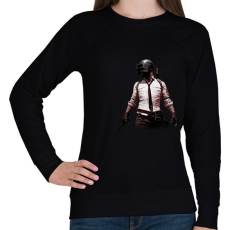 PRINTFASHION pubg #1 - Női pulóver - Fekete