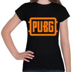 PRINTFASHION pubg - Női póló - Fekete