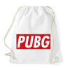 PRINTFASHION PUBG OBEY - Sportzsák, Tornazsák - Fehér
