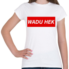 PRINTFASHION PUBG - WADU HEK - Női póló - Fehér női póló