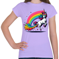 PRINTFASHION Pukikornis - Női póló - Viola