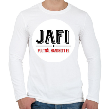 PRINTFASHION pultnál hangzott el - Férfi hosszú ujjú póló - Fehér férfi póló