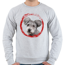 PRINTFASHION pumi kutyus - férfi - Férfi pulóver - Sport szürke férfi pulóver, kardigán