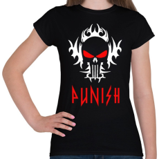 PRINTFASHION punish - Női póló - Fekete