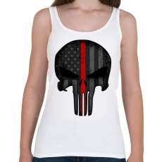 PRINTFASHION punisher - Női atléta - Fehér