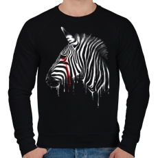 PRINTFASHION Pusztulás - Férfi pulóver - Fekete