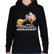 PRINTFASHION Pyrin - palworld - Női kapucnis pulóver - Fekete női pulóver, kardigán