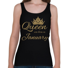 PRINTFASHION Queen  - Női atléta - Fekete