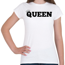 PRINTFASHION Queen  - Női póló - Fehér