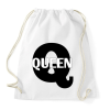 PRINTFASHION Queen  - Sportzsák, Tornazsák - Fehér