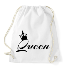 PRINTFASHION queen - Sportzsák, Tornazsák - Fehér tornazsák