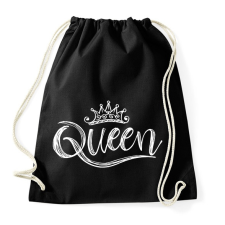 PRINTFASHION Queen - Sportzsák, Tornazsák - Fekete tornazsák
