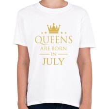 PRINTFASHION Queens születésnap - Gyerek póló - Fehér gyerek póló
