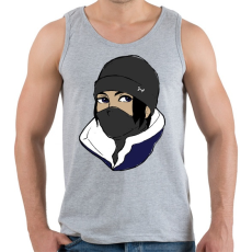 PRINTFASHION R6 Frost - Férfi atléta - Sport szürke