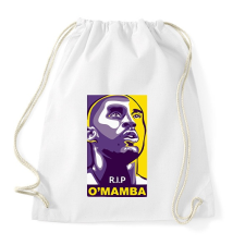 PRINTFASHION R.I.P. Mamba - Sportzsák, Tornazsák - Fehér tornazsák