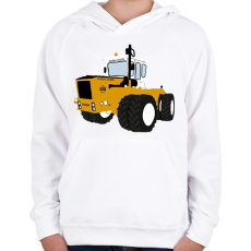 PRINTFASHION rába steiger - Gyerek kapucnis pulóver - Fehér