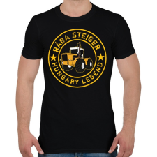 PRINTFASHION Rába steiger hungary legend - Férfi póló - Fekete férfi póló
