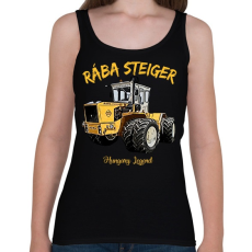 PRINTFASHION Rába steiger  - Női atléta - Fekete