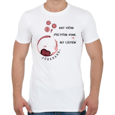 PRINTFASHION Radnóti Miklós - Péntek - Férfi póló - Fehér férfi póló