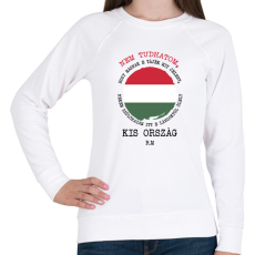 PRINTFASHION Radnóti - Nem tudhatom... - Női pulóver - Fehér