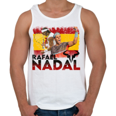 PRINTFASHION Rafael Nadal - Férfi atléta - Fehér