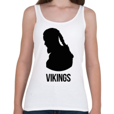 PRINTFASHION Ragnar - Vikings - Női atléta - Fehér női trikó