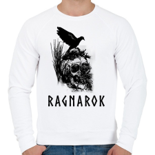 PRINTFASHION ragnarok - Férfi pulóver - Fehér férfi pulóver, kardigán