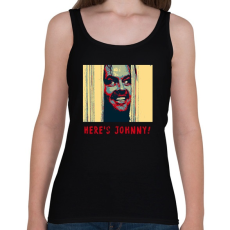 PRINTFASHION ragyogás - Női atléta - Fekete