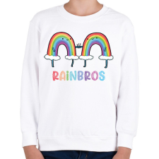 PRINTFASHION RainBros - Gyerek pulóver - Fehér gyerek pulóver, kardigán