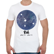 PRINTFASHION Rák - Férfi póló - Fehér férfi póló