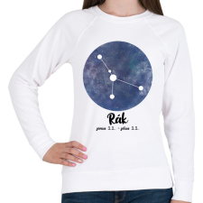 PRINTFASHION Rák - Női pulóver - Fehér női pulóver, kardigán