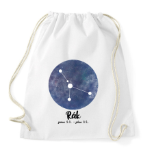 PRINTFASHION Rák - Sportzsák, Tornazsák - Fehér tornazsák