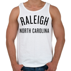 PRINTFASHION Raleigh - Férfi atléta - Fehér