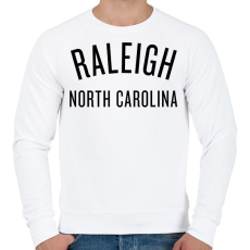 PRINTFASHION Raleigh - Férfi pulóver - Fehér