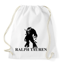 PRINTFASHION Ralph Tauren - Sportzsák, Tornazsák - Fehér tornazsák