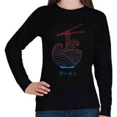 PRINTFASHION Ramen tenger - Női pulóver - Fekete