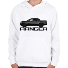 PRINTFASHION Ranger - Gyerek kapucnis pulóver - Fehér