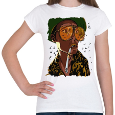 PRINTFASHION Raoul Duke - Női póló - Fehér női póló