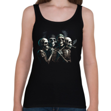 PRINTFASHION Rapper skulls - Női atléta - Fekete