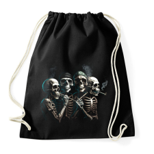 PRINTFASHION Rapper skulls - Sportzsák, Tornazsák - Fekete tornazsák