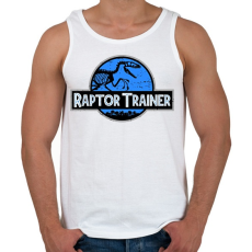 PRINTFASHION Raptor Trainer  - Férfi atléta - Fehér