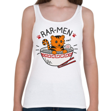 PRINTFASHION Rar-men - Női atléta - Fehér