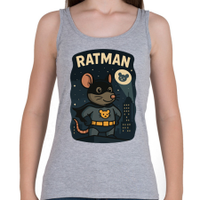 PRINTFASHION Ratman - Női atléta - Sport szürke női trikó