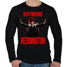 PRINTFASHION RAYMOND REDDINGTON - Férfi hosszú ujjú póló - Fekete
