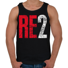 PRINTFASHION RE 2 - Férfi atléta - Fekete
