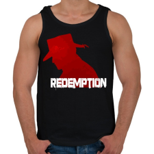 PRINTFASHION Read Dead Redemption - Férfi atléta - Fekete atléta, trikó