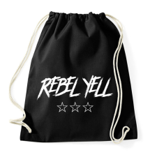 PRINTFASHION REBEL YELL 3 - Sportzsák, Tornazsák - Fekete tornazsák